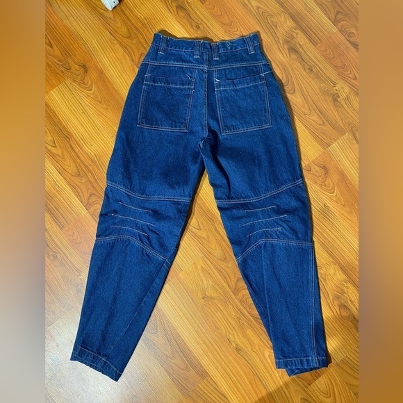 NO BOUNDARIES vintage retro y2k super high waisted jeans tapered skater size 16 - Picture 10 of 10